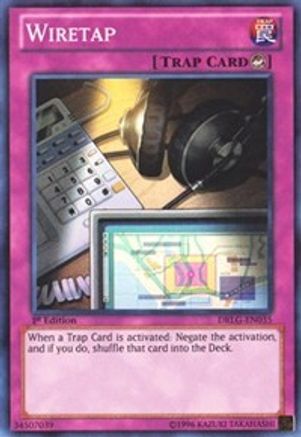 Wiretap [DRLG-EN035] Super Rare - Yu-Gi-Oh! - Card Brawlers | Quebec | Canada |