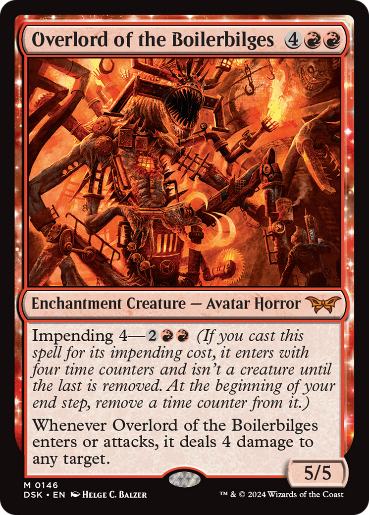 Overlord of the Boilerbilges [Duskmourn: House of Horror] - Magic: The Gathering - Card Brawlers | Quebec | Canada |