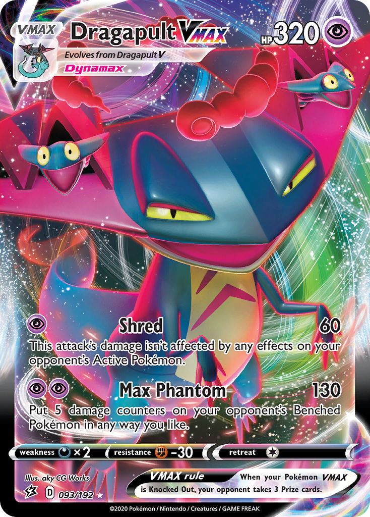 Dragapult VMAX (093/192) [Sword & Shield: Rebel Clash] - Pokémon - Card Brawlers | Quebec | Canada |