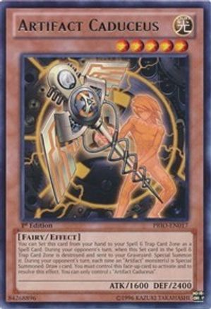 Artifact Caduceus [PRIO-EN017] Rare - Yu-Gi-Oh! - Card Brawlers | Quebec | Canada |