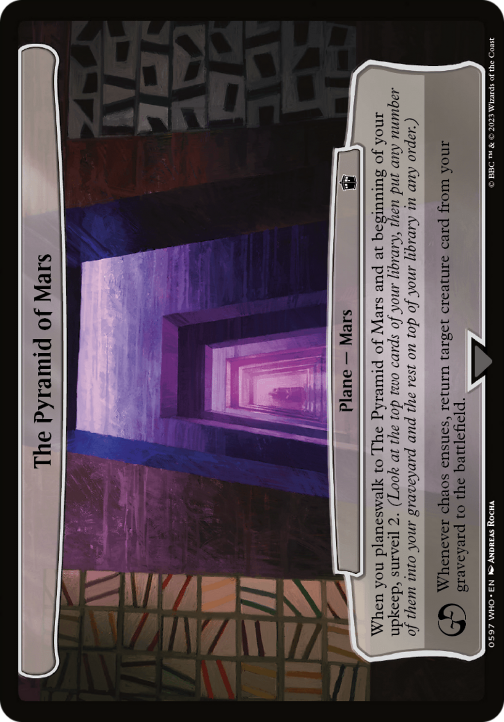The Pyramid of Mars [Doctor Who] - Magic: The Gathering - Card Brawlers | Quebec | Canada |