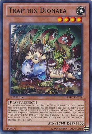 Traptrix Dionaea [PRIO-EN025] Rare - Yu-Gi-Oh! - Card Brawlers | Quebec | Canada |