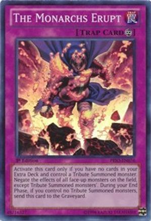 The Monarchs Erupt [PRIO-EN076] Super Rare - Yu-Gi-Oh! - Card Brawlers | Quebec | Canada |