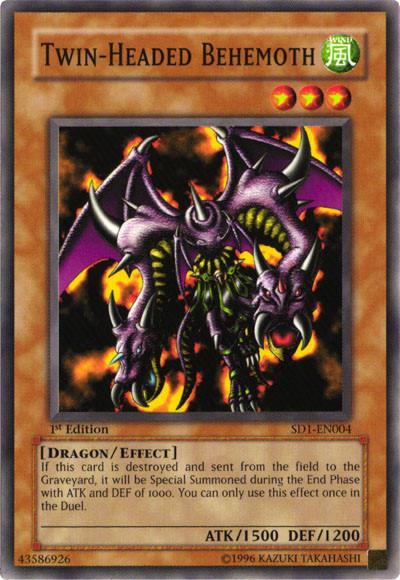 Twin-Headed Behemoth [SD1-EN004] Common - Yu-Gi-Oh! - Card Brawlers | Quebec | Canada |