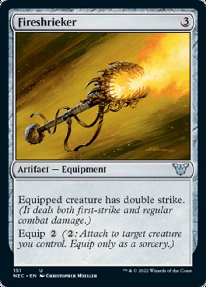 Fireshrieker [Kamigawa: Neon Dynasty Commander] - Magic: The Gathering - Card Brawlers | Quebec | Canada |