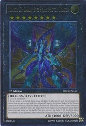Number 62: Galaxy-Eyes Prime Photon Dragon [PRIO-EN040] Ultimate Rare