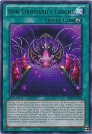 Le Trône de Don Thousand [PRIO-EN059] Rare 