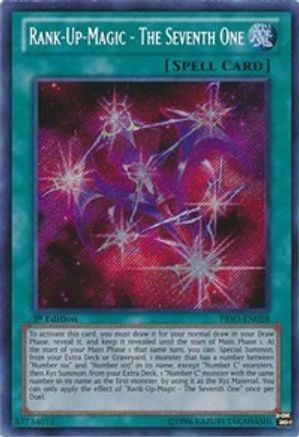 Rank-Up-Magic - The Seventh One [PRIO-EN058] Secret Rare - Yu-Gi-Oh! - Card Brawlers | Quebec | Canada |