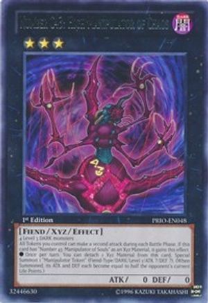 Number C43: High Manipulator of Chaos [PRIO-EN048] Rare - Yu-Gi-Oh! - Card Brawlers | Quebec | Canada |