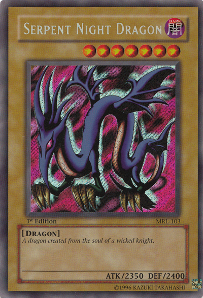 Serpent Night Dragon [MRL-103] Secret Rare - Yu-Gi-Oh! - Card Brawlers | Quebec | Canada |