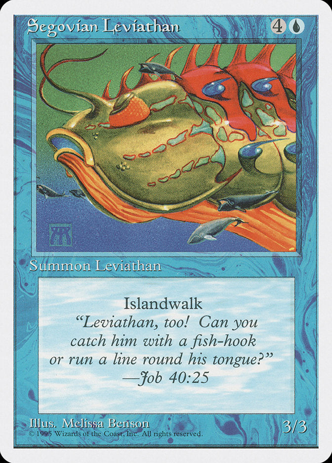 Segovian Leviathan [Fourth Edition] - Magic: The Gathering - Card Brawlers | Quebec | Canada |