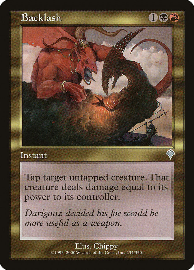 Backlash [Invasion] - Magic: The Gathering - Card Brawlers | Quebec | Canada |