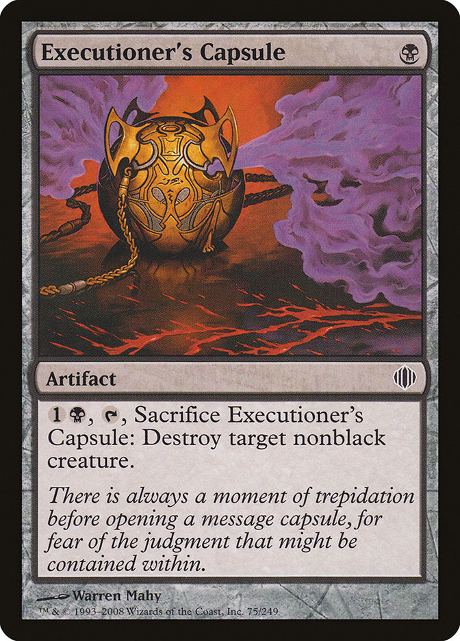 Executioner's Capsule [Shards of Alara] - Magic: The Gathering - Card Brawlers | Quebec | Canada |