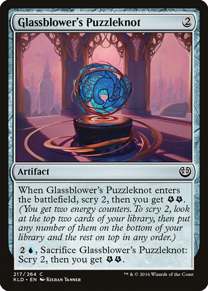 Glassblower's Puzzleknot [Kaladesh] - Magic: The Gathering - Card Brawlers | Quebec | Canada |