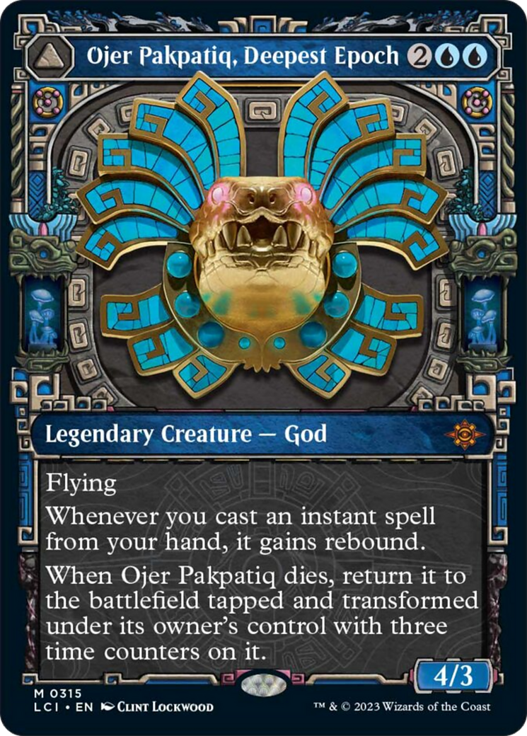 Ojer Pakpatiq, Deepest Epoch // Temple of Cyclical Time (Showcase) [The Lost Caverns of Ixalan] - Magic: The Gathering - Card Brawlers | Quebec | Canada |