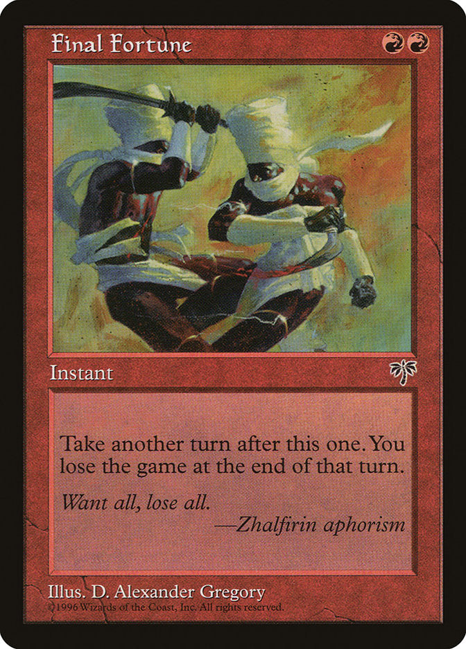 Final Fortune [Mirage] - Magic: The Gathering - Card Brawlers | Quebec | Canada |
