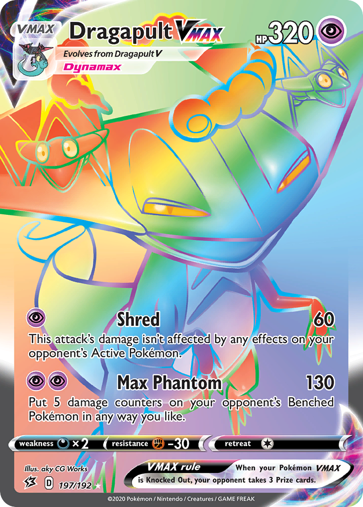 Dragapult VMAX (197/192) [Sword & Shield: Rebel Clash] - Pokémon - Card Brawlers | Quebec | Canada |