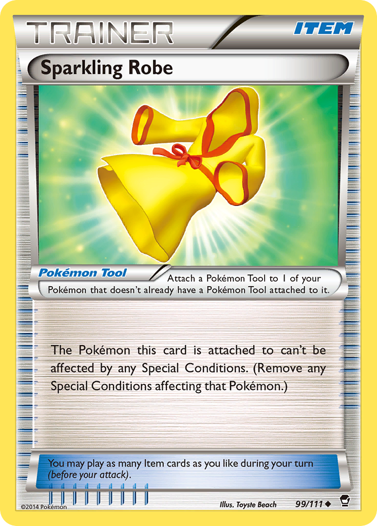 Sparkling Robe (99/111) [XY: Furious Fists] - Pokémon - Card Brawlers | Quebec | Canada |