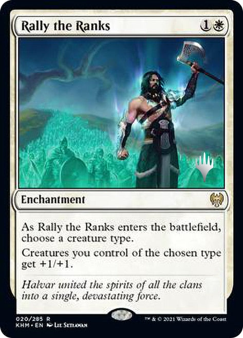 Rally the Ranks (Promo Pack) [Kaldheim Promos] - Magic: The Gathering - Card Brawlers | Quebec | Canada |