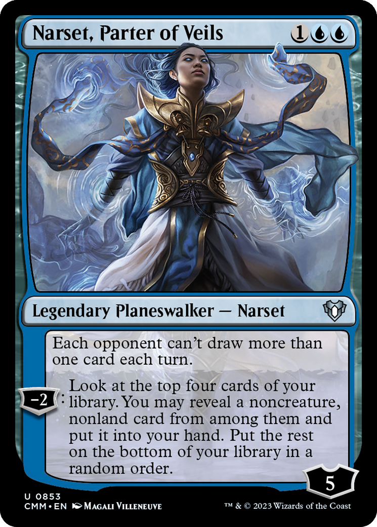 Narset, Parter of Veils [Commander Masters] - Magic: The Gathering - Card Brawlers | Quebec | Canada |
