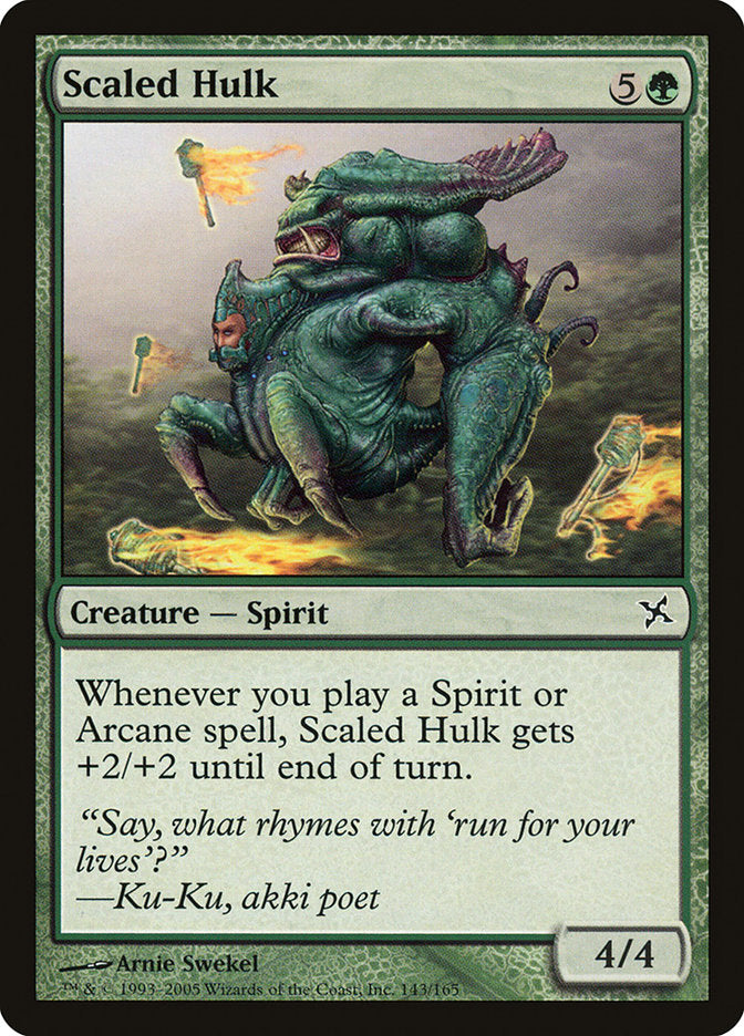 Scaled Hulk [Betrayers of Kamigawa] - Magic: The Gathering - Card Brawlers | Quebec | Canada |