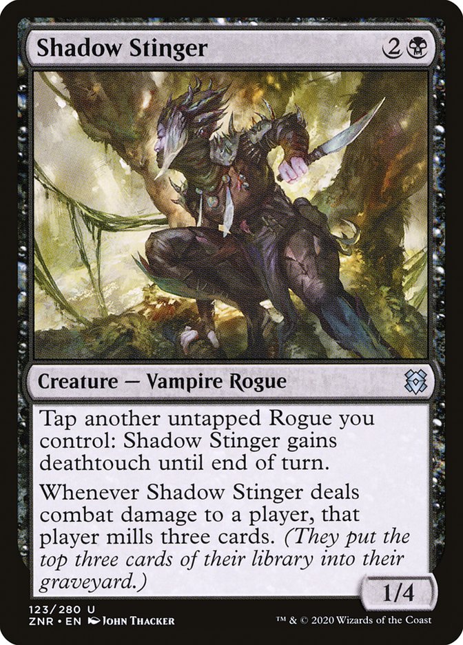 Shadow Stinger [Zendikar Rising] - Magic: The Gathering - Card Brawlers | Quebec | Canada |