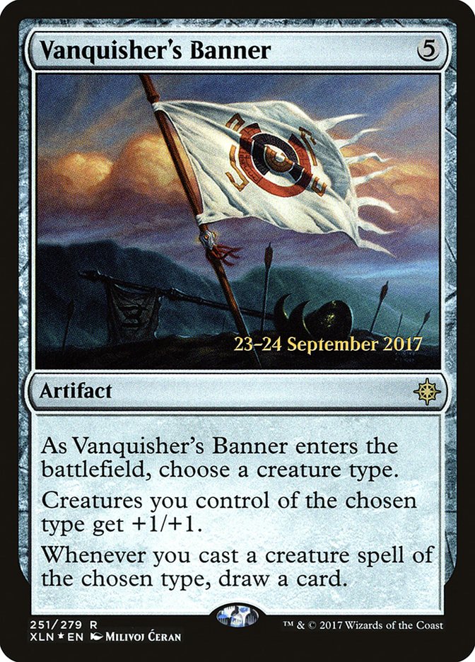 Vanquisher's Banner [Ixalan Prerelease Promos] - Magic: The Gathering - Card Brawlers | Quebec | Canada |