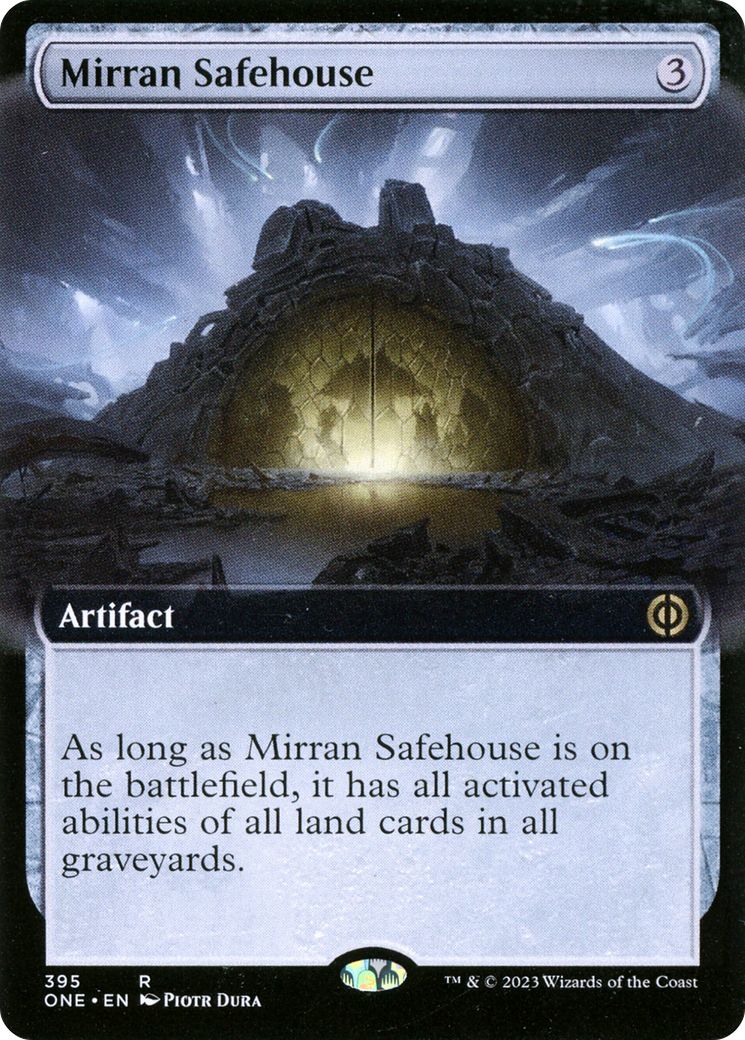 Mirran Safehouse (Extended Art) [Phyrexia: All Will Be One] - Magic: The Gathering - Card Brawlers | Quebec | Canada |