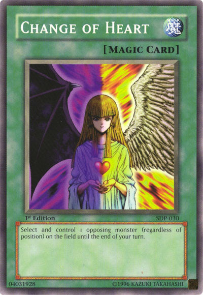 Change of Heart [SDP-030] Common - Yu-Gi-Oh! - Card Brawlers | Quebec | Canada |