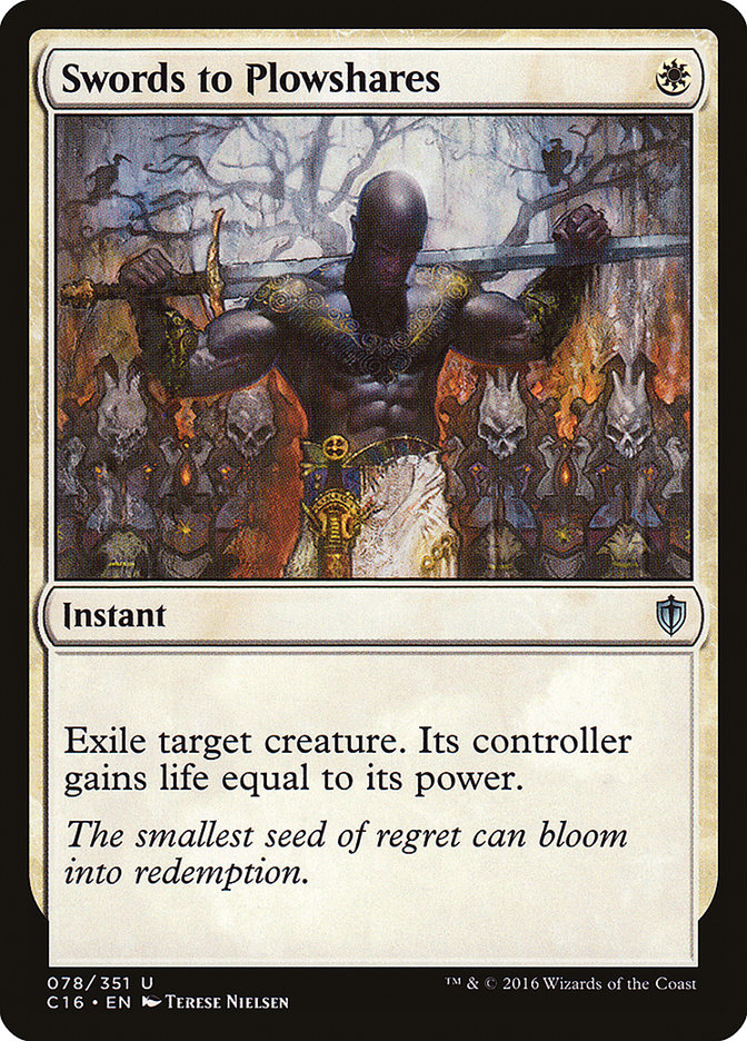 Swords to Plowshares [Commander 2016] - Magic: The Gathering - Card Brawlers | Quebec | Canada |