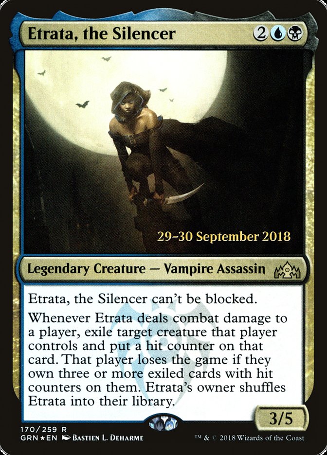Etrata, the Silencer [Guilds of Ravnica Prerelease Promos] - Magic: The Gathering - Card Brawlers | Quebec | Canada |