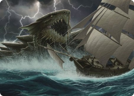 Dragon Turtle Art Card [Dungeons & Dragons: Adventures in the Forgotten Realms Art Series] - Magic: The Gathering - Card Brawlers | Quebec | Canada |