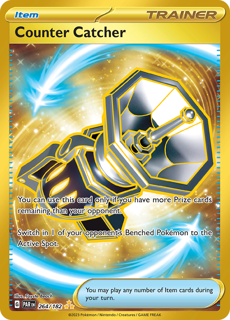 Counter Catcher (264/182) [Scarlet & Violet: Paradox Rift] - Pokémon - Card Brawlers | Quebec | Canada |