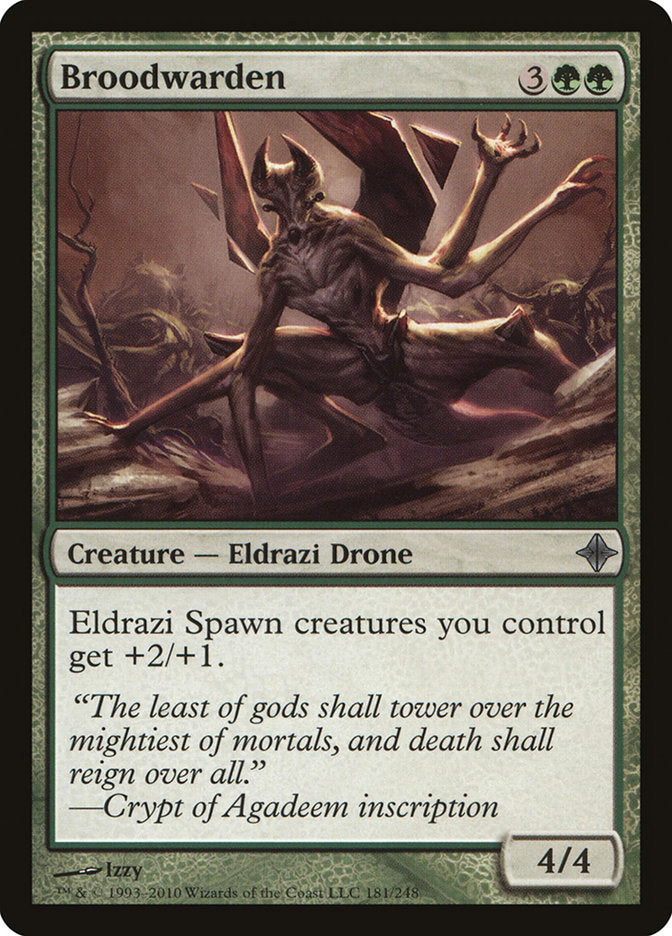 Broodwarden [Rise of the Eldrazi] - Magic: The Gathering - Card Brawlers | Quebec | Canada |