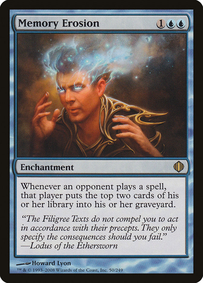 Memory Erosion [Shards of Alara] - Magic: The Gathering - Card Brawlers | Quebec | Canada |