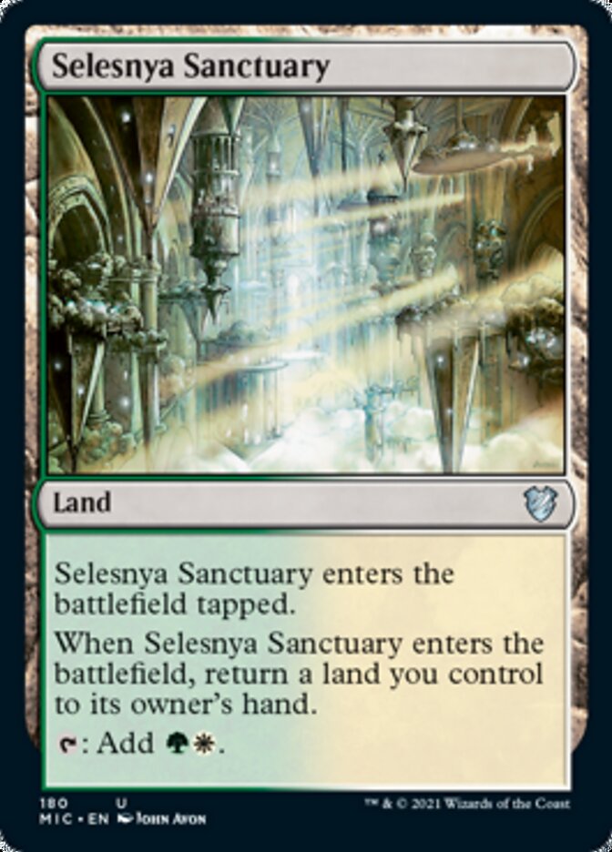 Selesnya Sanctuary [Innistrad: Midnight Hunt Commander] - Magic: The Gathering - Card Brawlers | Quebec | Canada |