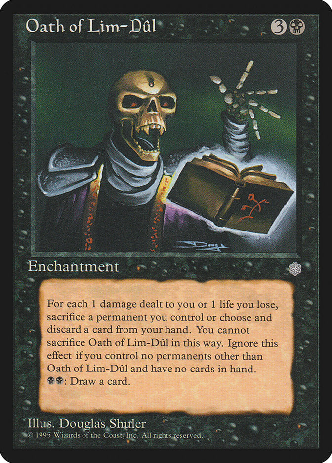 Oath of Lim-Dul [Ice Age] - Magic: The Gathering - Card Brawlers | Quebec | Canada |