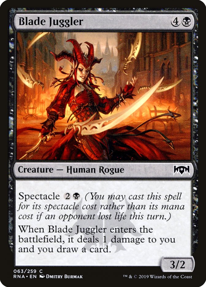 Blade Juggler [Ravnica Allegiance] - Magic: The Gathering - Card Brawlers | Quebec | Canada |