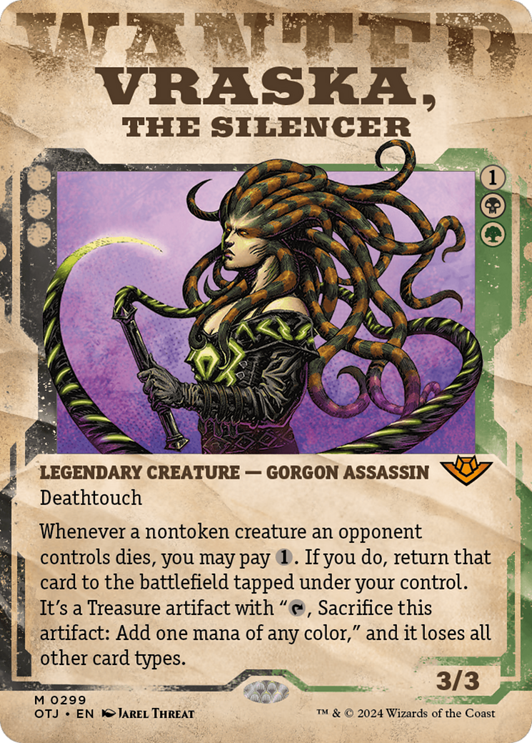 Vraska, the Silencer (Showcase) [Outlaws of Thunder Junction] - Magic: The Gathering - Card Brawlers | Quebec | Canada |