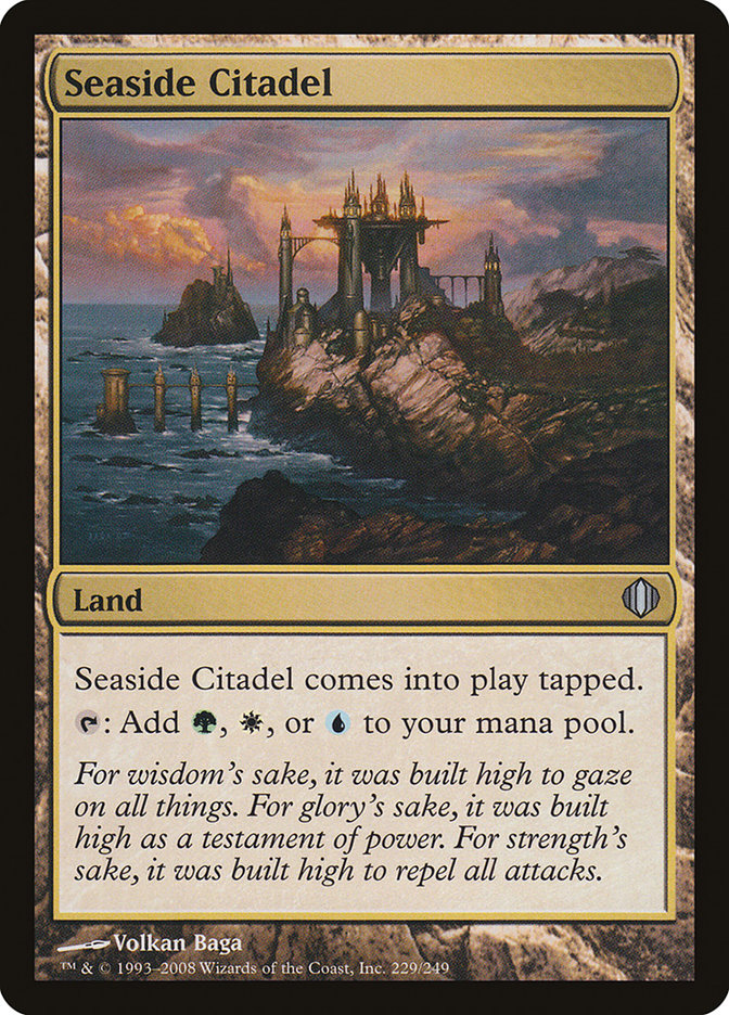Seaside Citadel [Shards of Alara] - Magic: The Gathering - Card Brawlers | Quebec | Canada |