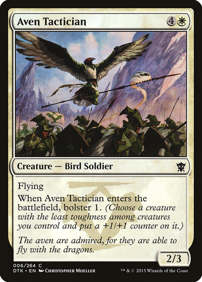 Aven Tactician [Dragons of Tarkir] - Magic: The Gathering - Card Brawlers | Quebec | Canada |