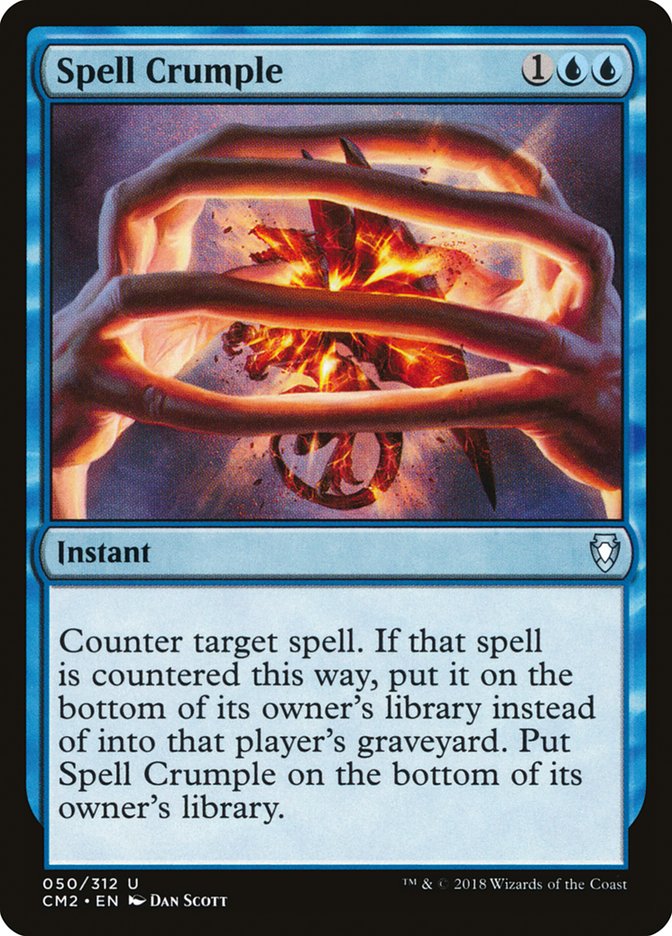 Spell Crumple [Commander Anthology Volume II] - Magic: The Gathering - Card Brawlers | Quebec | Canada |