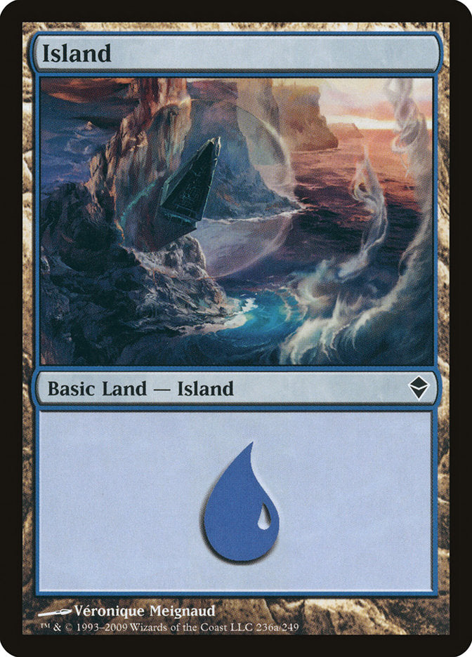 Island (236a) [Zendikar] - Magic: The Gathering - Card Brawlers | Quebec | Canada |