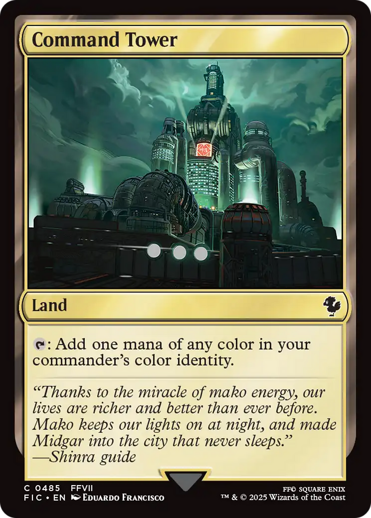 Command Tower (0485) [FINAL FANTASY Commander] - Magic: The Gathering - Card Brawlers | Quebec | Canada |