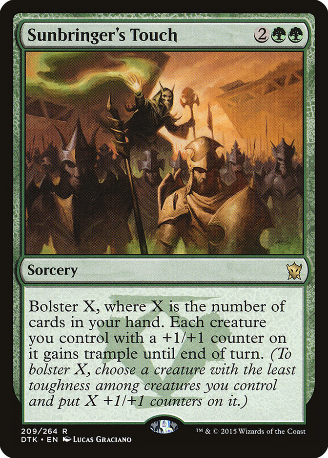 Sunbringer's Touch [Dragons of Tarkir] - Magic: The Gathering - Card Brawlers | Quebec | Canada |