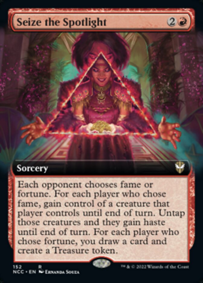 Seize the Spotlight (Extended Art) [Streets of New Capenna Commander] - Magic: The Gathering - Card Brawlers | Quebec | Canada |