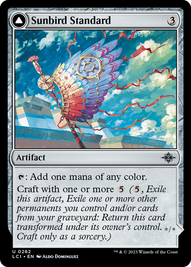 Sunbird Standard // Sunbird Effigy [The Lost Caverns of Ixalan] - Magic: The Gathering - Card Brawlers | Quebec | Canada |