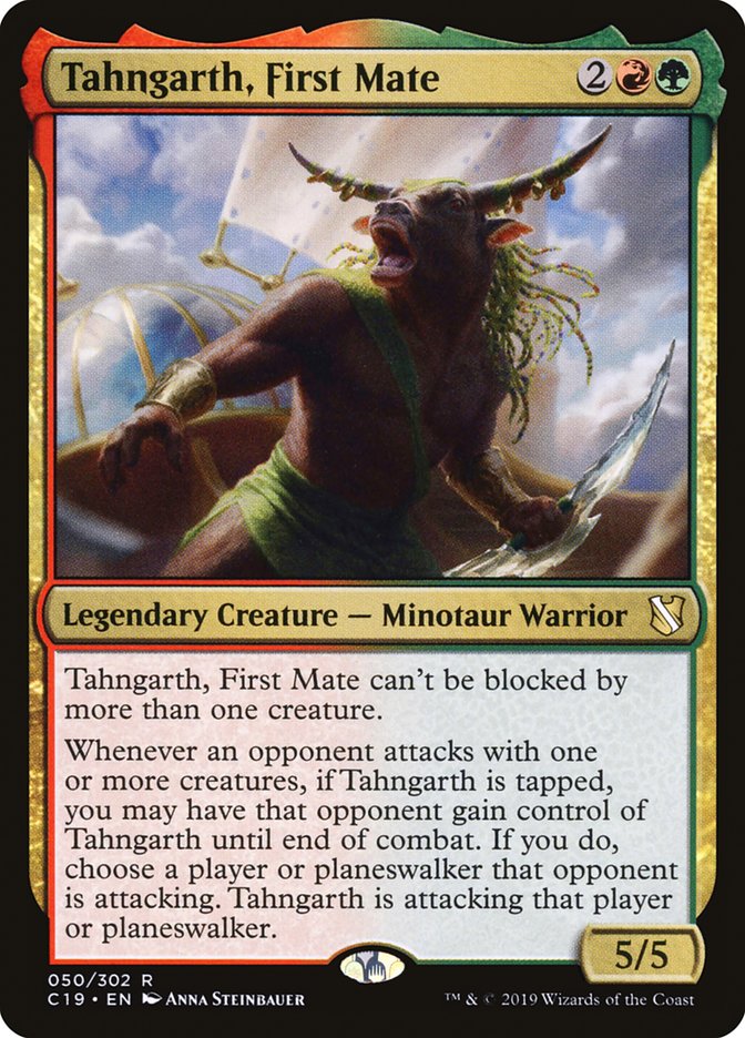 Tahngarth, First Mate [Commander 2019] - Magic: The Gathering - Card Brawlers | Quebec | Canada |