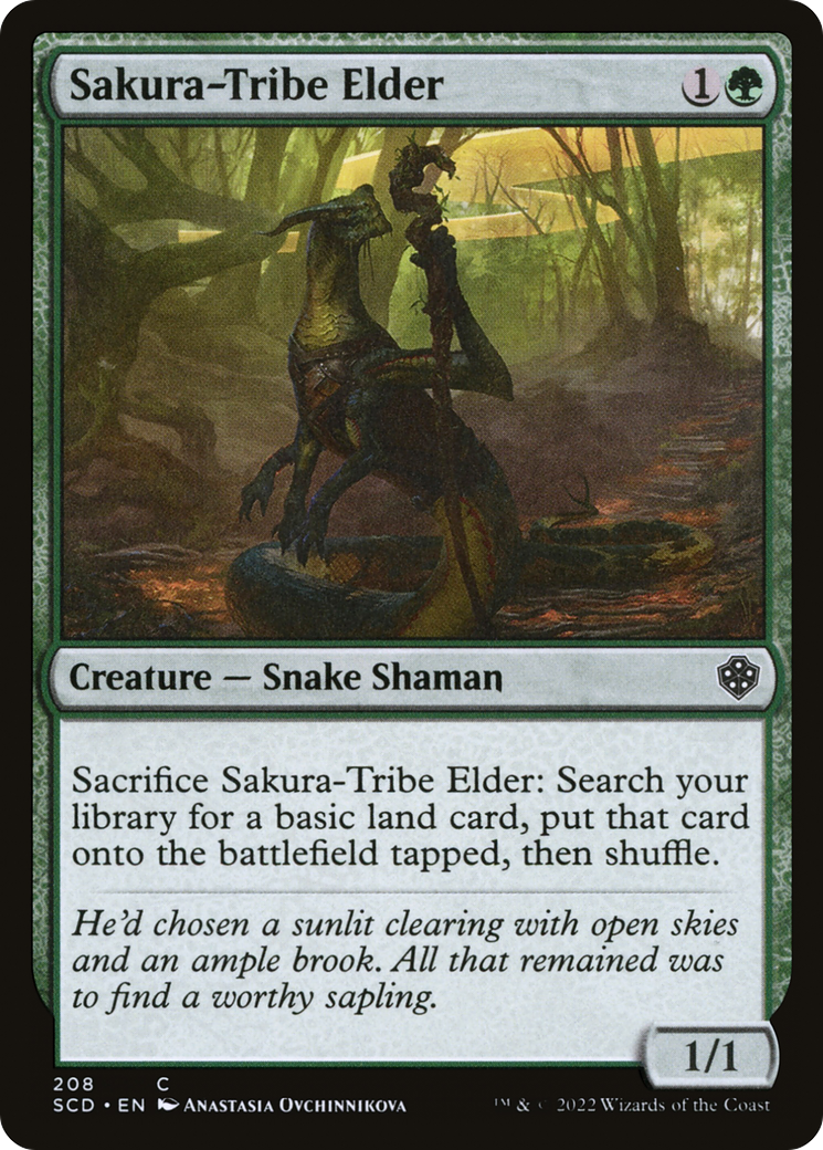 Sakura-Tribe Elder [Starter Commander Decks] - Magic: The Gathering - Card Brawlers | Quebec | Canada |