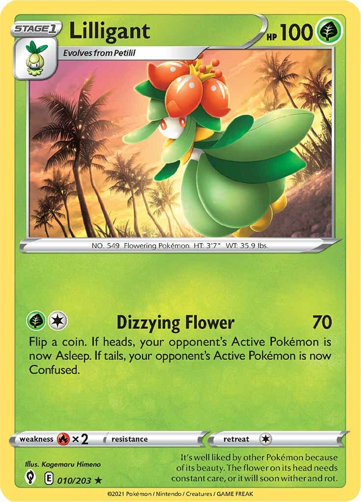 Lilligant (010/203) [Sword & Shield: Evolving Skies] - Pokémon - Card Brawlers | Quebec | Canada |